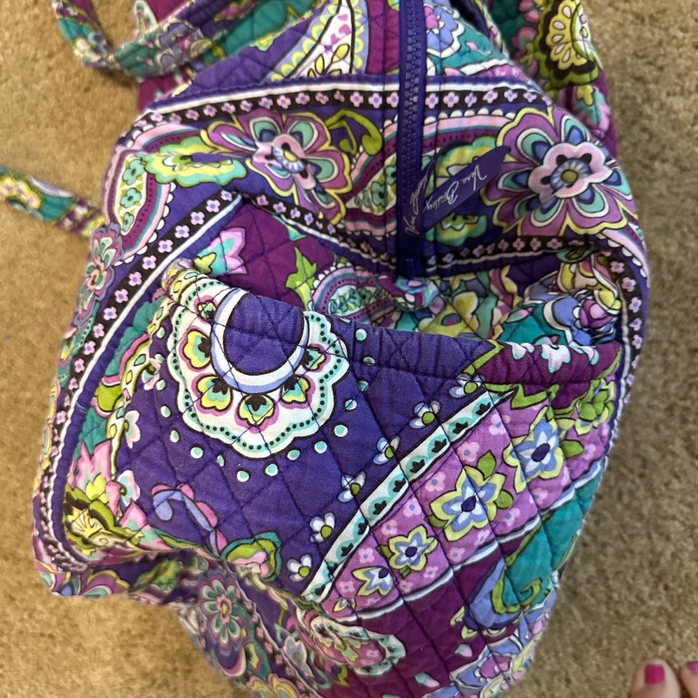 Vera Bradley Paisley Large Travel tote bag - Picture 3 of 4